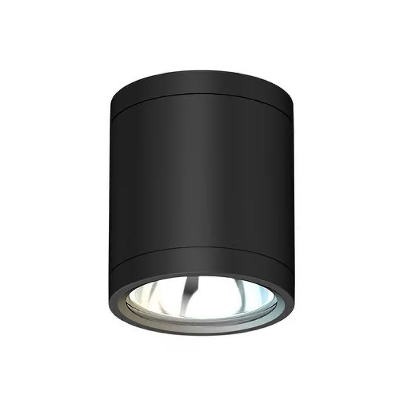 Lámpara de Exterior LED Negro 15W 3000-6500 K