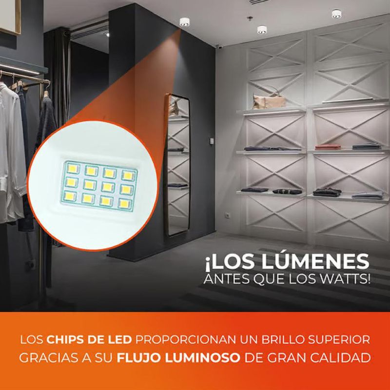 Lámpara de Exterior LED Negro 15W 3000-6500 K
