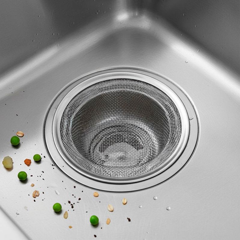 Colador de Fregadero de Acero Inoxidable  4-3/8 Plg