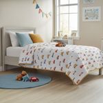 Cubrecama Infantil Tamaño Imperial Diseño de Autos Coloridos