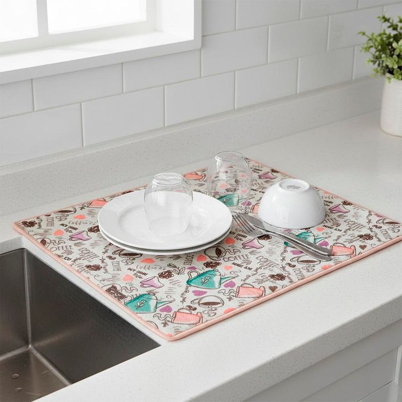 Alfombra para Secar Platos Coffee