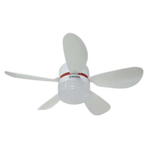 Ventilador de Techo 5 Aspas con Luz E27 Blanco