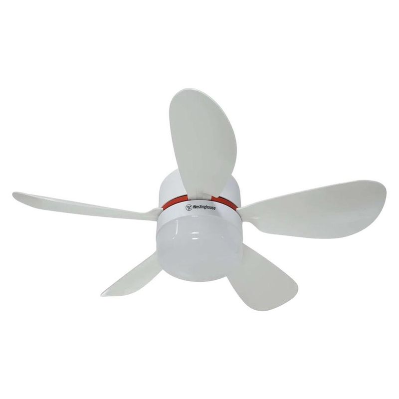 Ventilador de Techo 5 Aspas con Luz E27 Blanco