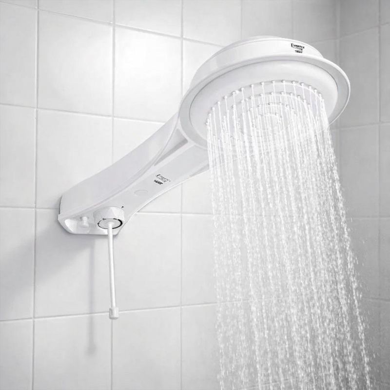 Calentador de Ducha Eléctrico Elegance Multitemperatura Color Blanco