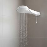 Calentador de Ducha Eléctrico Elegance Multitemperatura Color Blanco