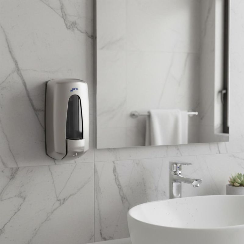 Dispensador Manual de Jabón Acero Inoxidable