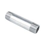Niple con Rosca 1 Plgx12 Plg de Acero Galvanizado