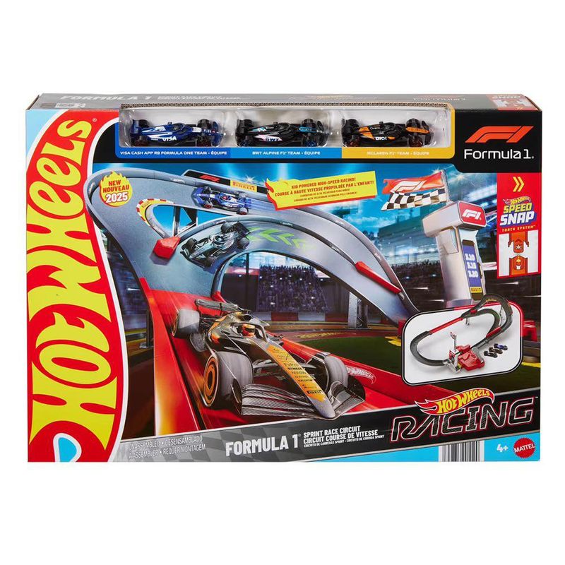 Circuito de Carreras Hot Wheels Racing Formula 1 Sprint