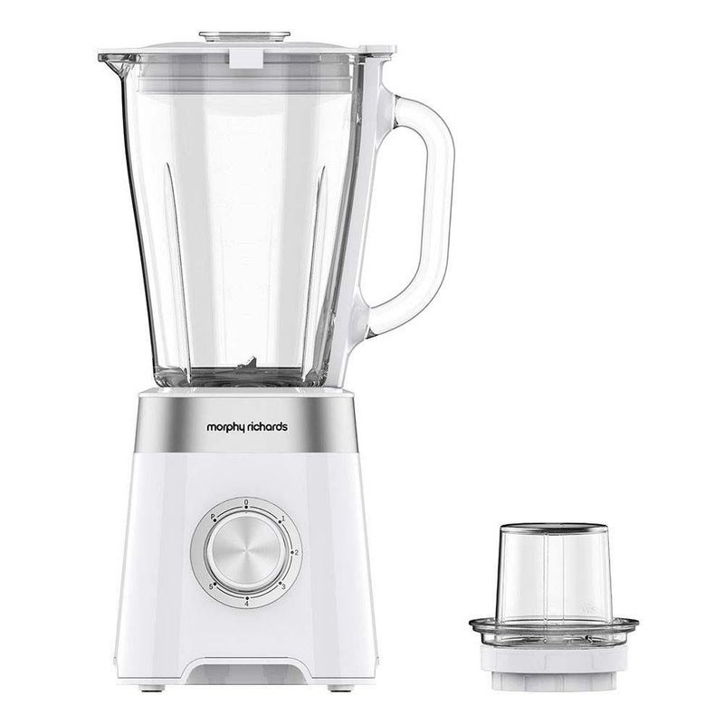Licuadora de 5 Velocidades con Jarra de Vidrio y Accesorio para Triturar