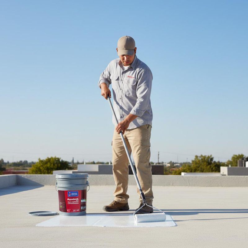 Impermeabilizante Aqualock 8000 Mate Base Ultra Deep 5 Gal