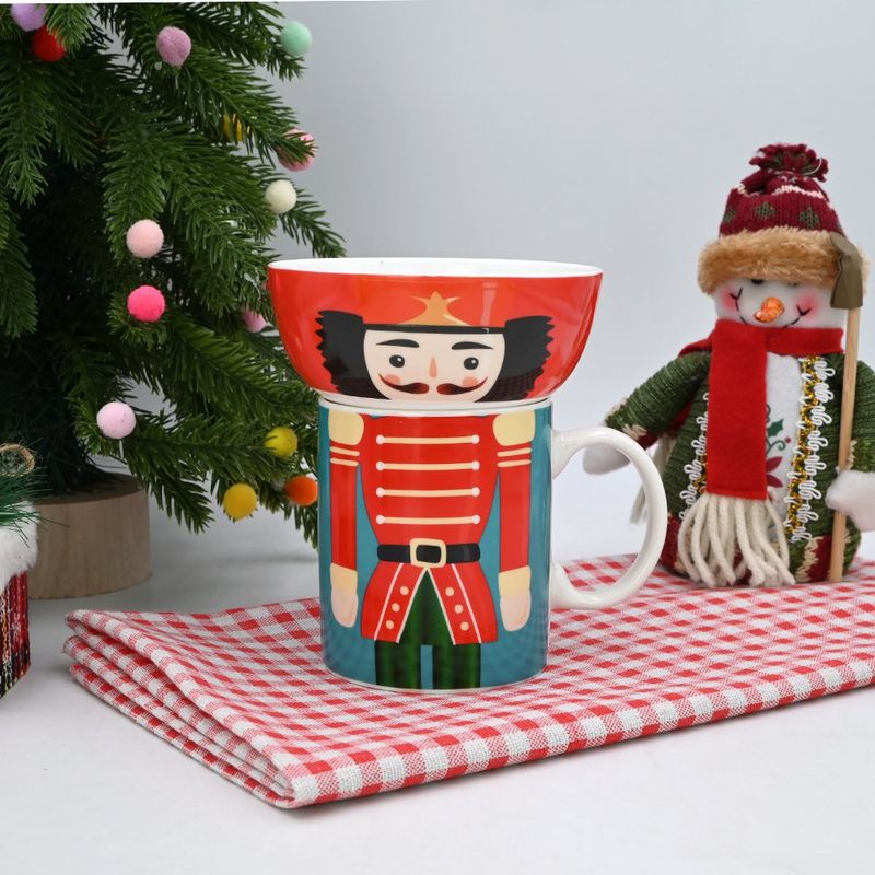 Set de Taza y Tazón Cascanueces