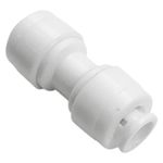 Unión Recta 1/4 Plg a Presión para Conectar Tuberías