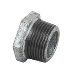 Reductor Bushing de Acero Galvanizado con Rosca 1 1/4 Plg x3/4 Plg
