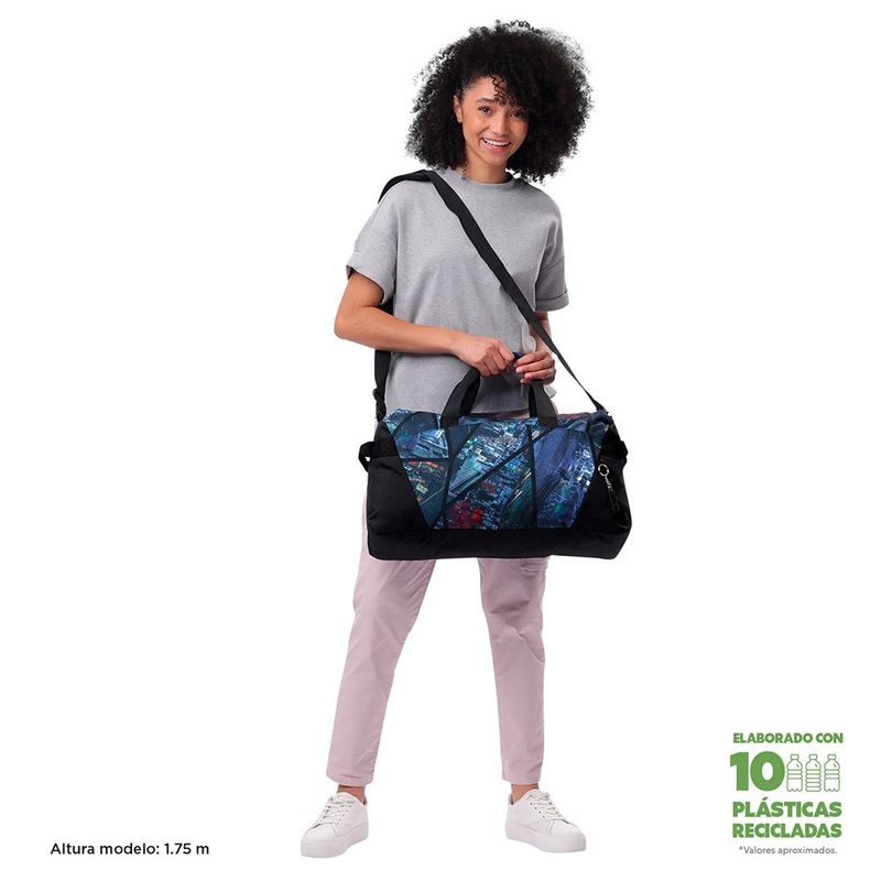 Maletín Azul Estampado Active Pro M