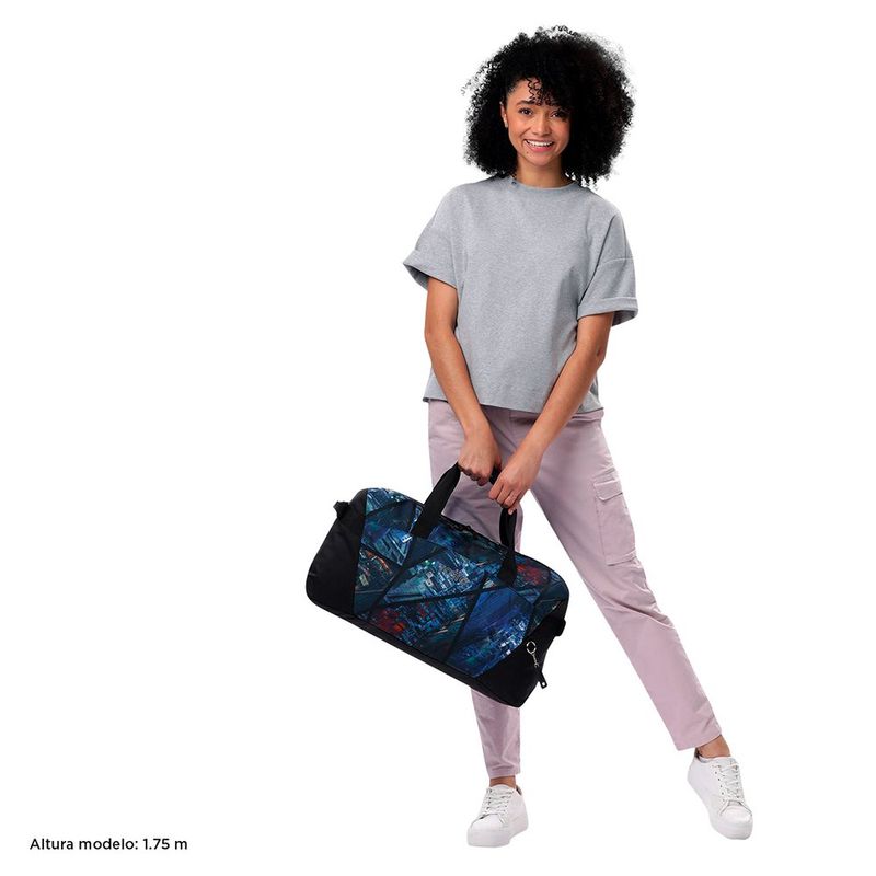 Maletín Azul Estampado Active Pro M