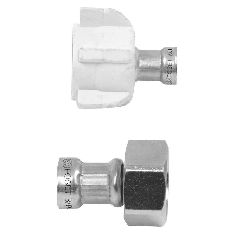 Manguera Trenzada de Vinilo para Sanitario 30 Cm