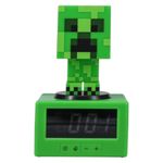 Lámpara con Reloj Creeper Minecraft