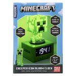 Lámpara con Reloj Creeper Minecraft