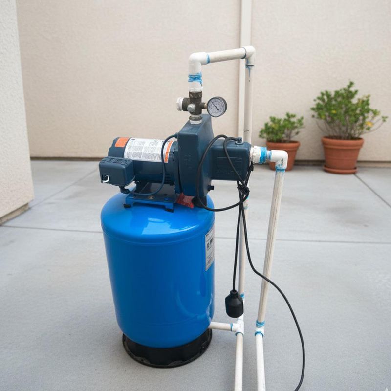 Bomba para Agua con Sistema Hidroneumático