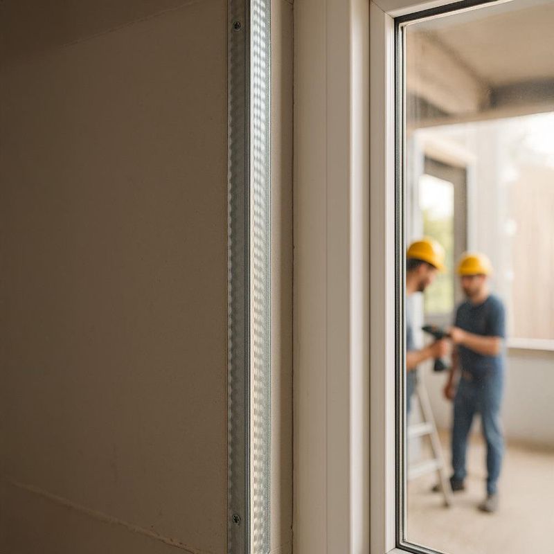 Angular Galvanizado sin Doblez de 1x1 plg x 8 pies