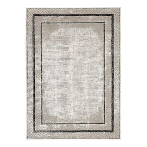 Alfombra de Área Soly Marco Gris - Varios Tamaños