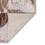 Combo de 2 Alfombras Darius 160 x 235 + 57 x 110 Cm Tonos Tierra