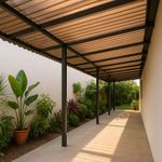 Lámina Policarbonato Ondulada Bronce 10 pies