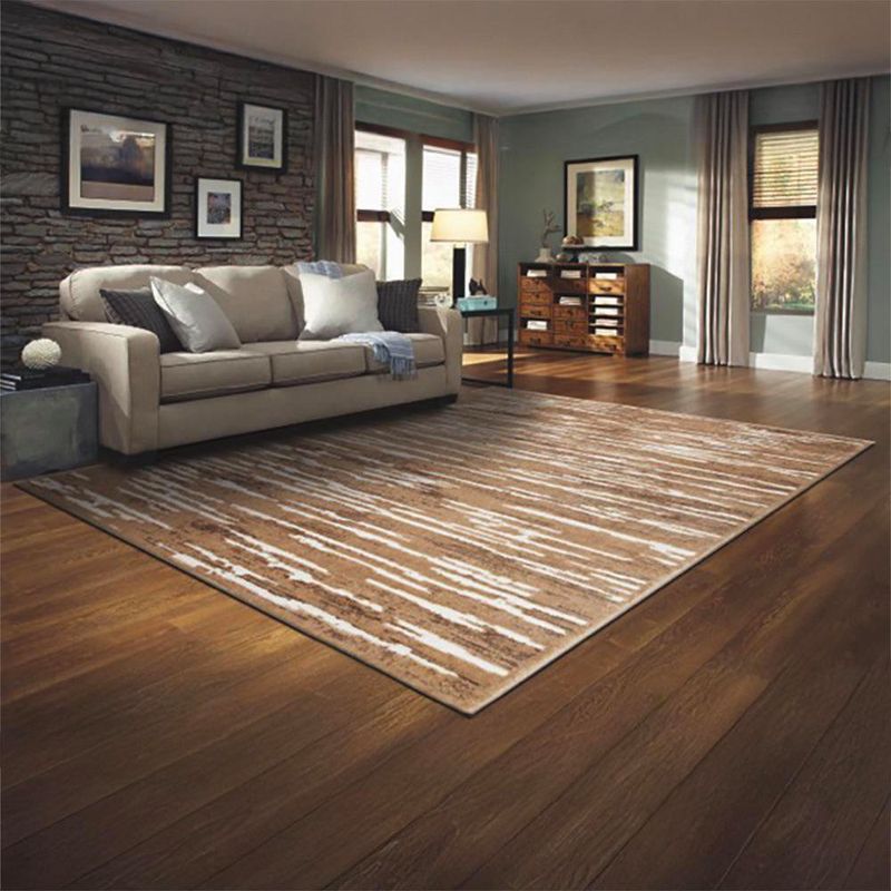 Combo de 2 Alfombras Darius 160 x 235 + 57 x 110 Cm Tonos Arena