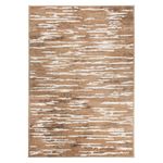 Combo de 2 Alfombras Darius 160 x 235 + 57 x 110 Cm Tonos Arena