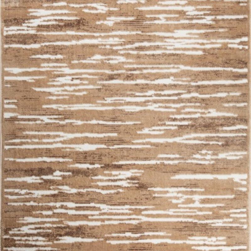 Combo de 2 Alfombras Darius 160 x 235 + 57 x 110 Cm Tonos Arena