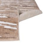 Combo de 2 Alfombras Darius 160 x 235 + 57 x 110 Cm Tonos Arena