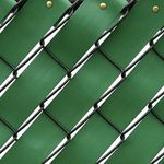 Cinta de Privacidad para Malla Color Verde de 2.5 plg por Rollo