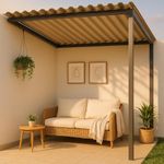 Lámina Policarbonato Troquelada Bronce 12 pies