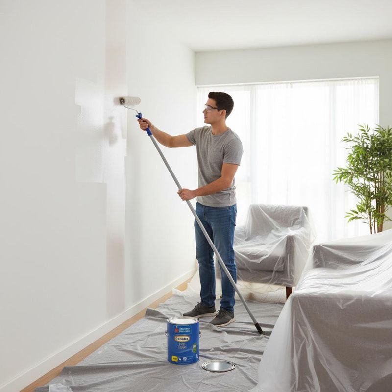 Pintura Excello Látex Lavable Mate Base Interior Deep 1 Gal