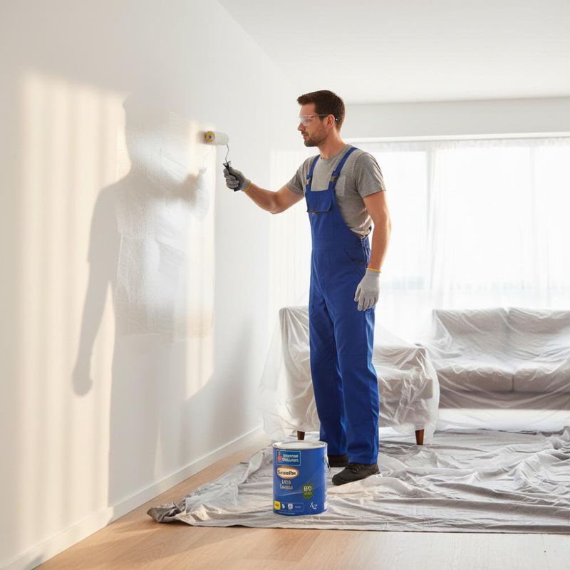 Pintura Excello Látex Lavable Mate Base Interior Deep 1 Gal