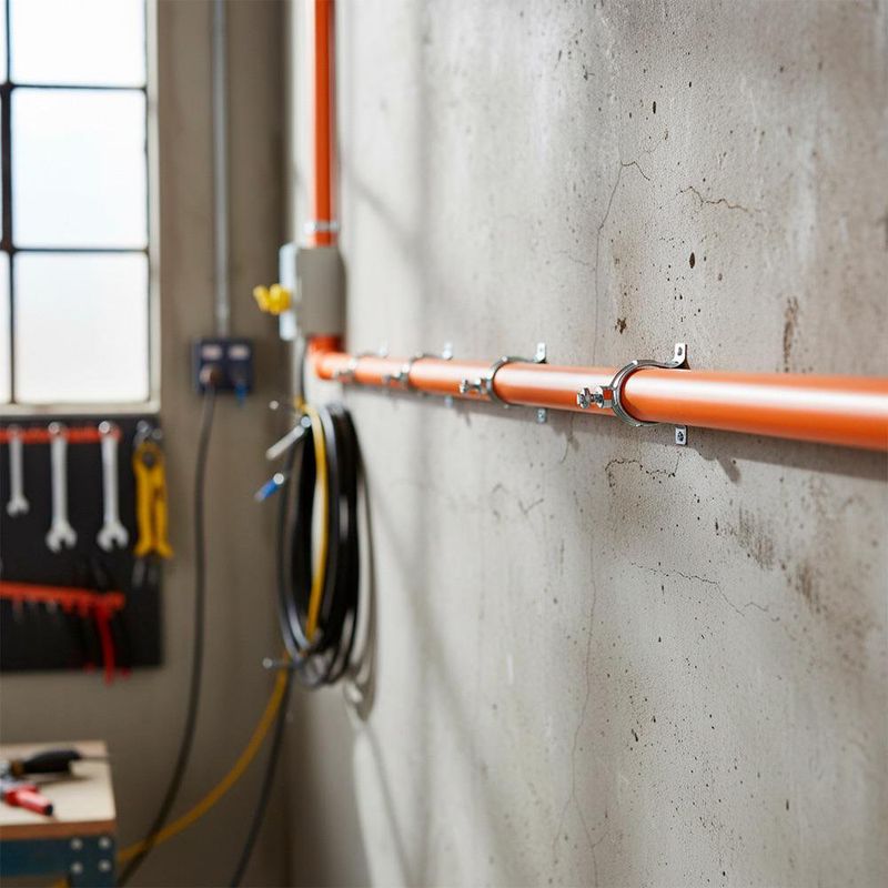 Tubo Drenaje Bajada Pluvial Naranja 2 Plg por Metro