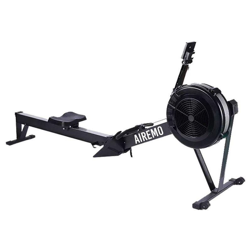 Máquina de Remo Industrial AireMo para Cardio con Resistencia de Aire y Monitor LCD