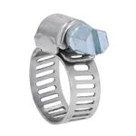 Set de 2 Abrazaderas de Acero Inoxidable 3/8 a 5/8 Plg