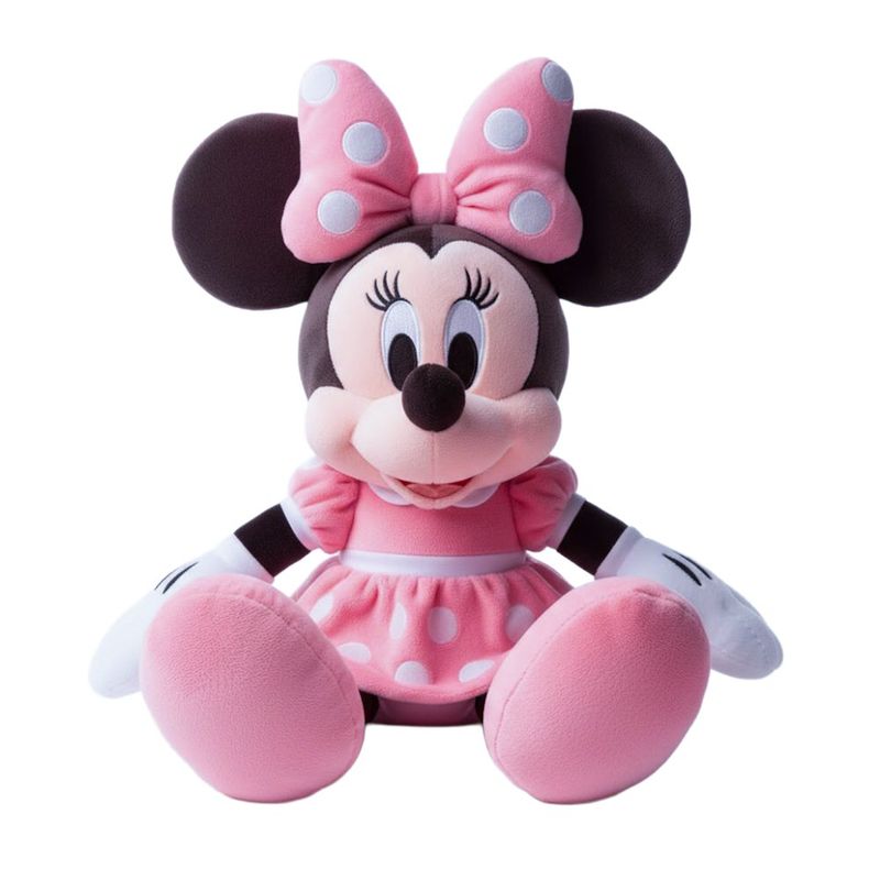 Peluche Minnie Mouse Vestido Rosa 20 Cm