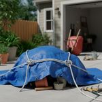 Lazo de Nylon Retorcido para Amarre Color Blanco de 3/8 Plg x 1 M