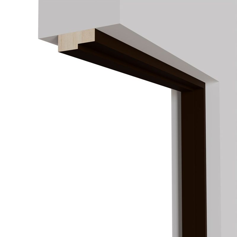 Marco de Pino Finger Joint 35x90x2180 Cm Pintado