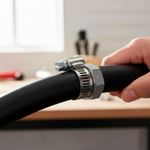 Set de 2 Abrazaderas de Acero Inoxidable 5/8 a 7/8 Plg