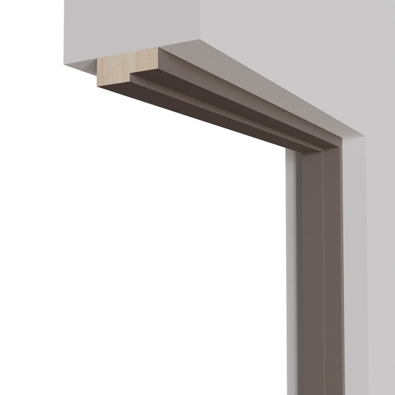 Marco de Pino 35x90x2180 Cm Pintado