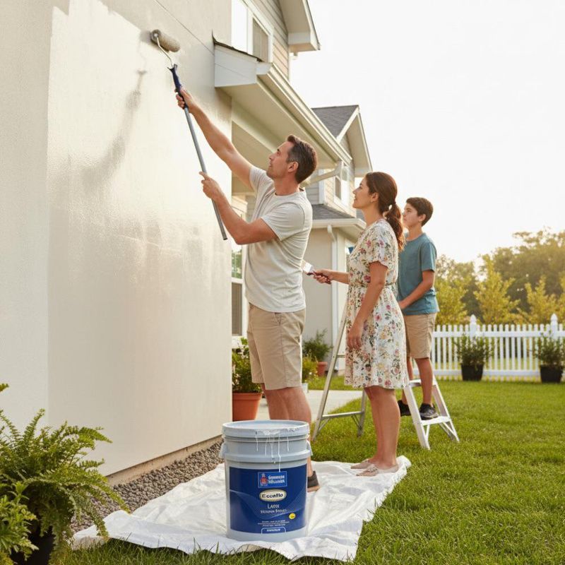 Pintura Weather Perfect Ultra Deep Blanco Satinado 5 Gal