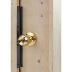 Protector de Cerradura para Puerta Negro