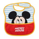 Babero con Bolsillo Mickey Rojo y Amarillo