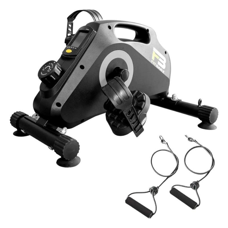 Mini Pedal Magnético para Brazos y Piernas con Monitor LCD y Resistencia Ajustable