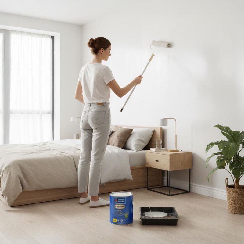 Pintura Excello Látex Lavable Acabado Mate Interior Ultra Blanco 1 Gal