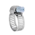 Set de 2 Abrazaderas de Acero Inoxidable 1/2 Plg