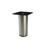 Pata para Mueble 150 Mm Satinado Inoxidable